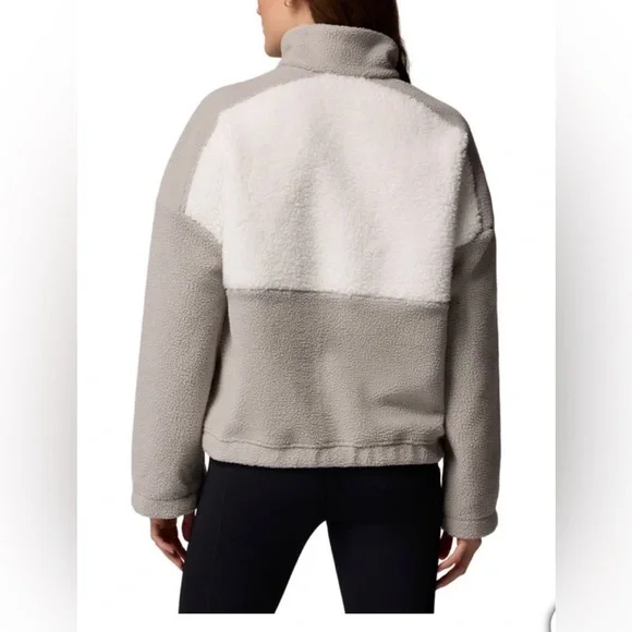 NWT Columbia Lodge Sherpa Fleece Pullover - Picture 2 of 3